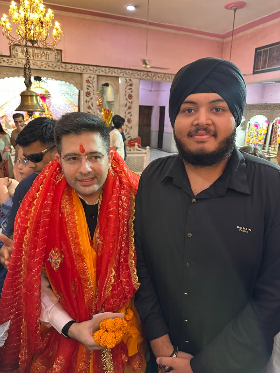 Krishpreet Singh Met Raghav Chadha