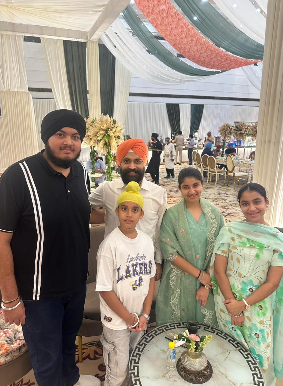 Krishpreet Met Ramneek Singh !313 and Family